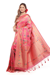 Kavvya Rani Soft & Lightweight Raw Silk Weaving Saree - KAVVYA